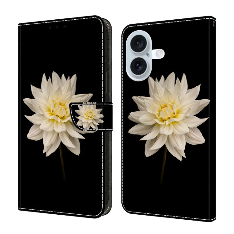 Custodia portafoglio in ecopelle effetto cristallo per iPhone 16