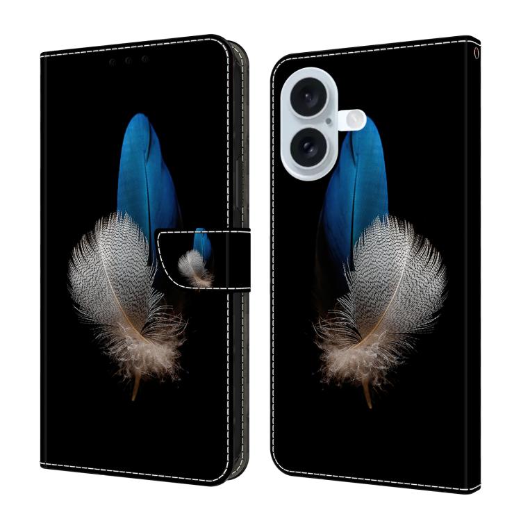 Custodia portafoglio in ecopelle effetto cristallo per iPhone 16
