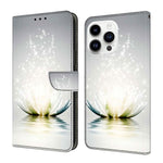Custodia portafoglio in ecopelle effetto cristallo per iPhone 15