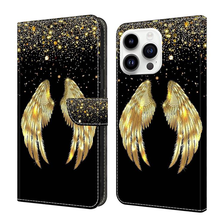 Custodia portafoglio in ecopelle effetto cristallo per iPhone 15
