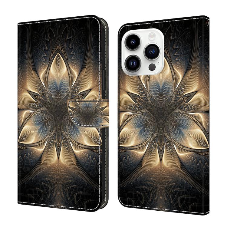 Custodia portafoglio in ecopelle effetto cristallo per iPhone 15