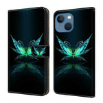 Custodia portafoglio in ecopelle effetto cristallo per iPhone 14