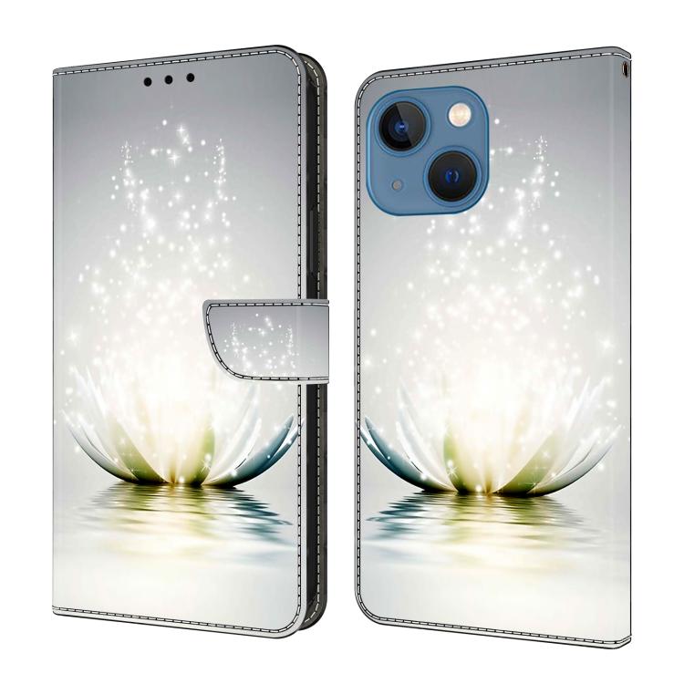 Custodia portafoglio in ecopelle effetto cristallo per iPhone 14
