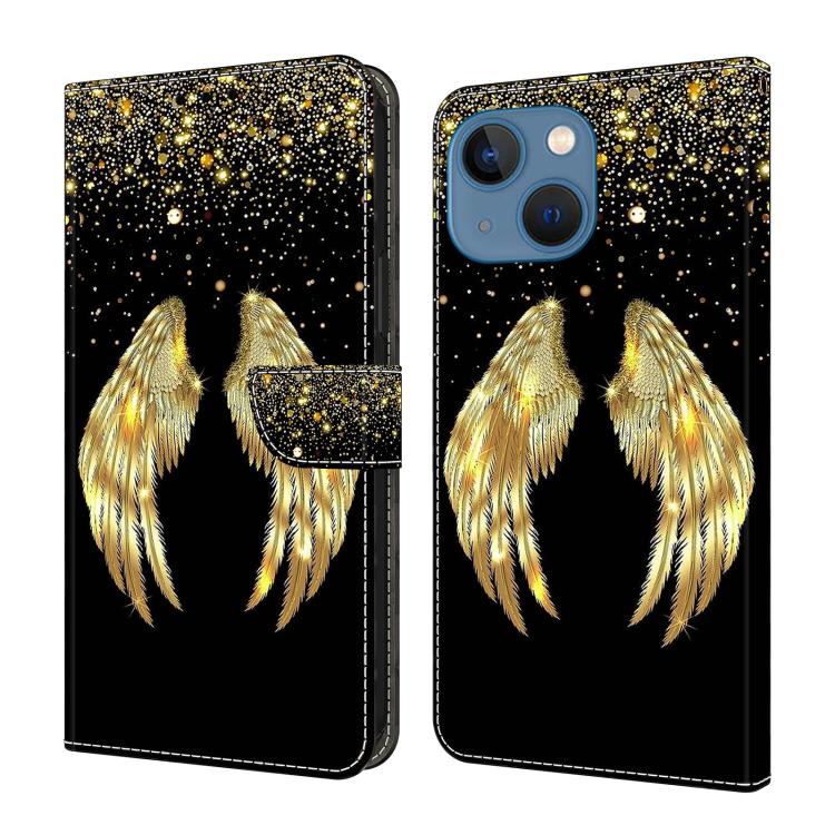 Custodia portafoglio in ecopelle effetto cristallo per iPhone 14
