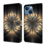Custodia portafoglio in ecopelle effetto cristallo per iPhone 14