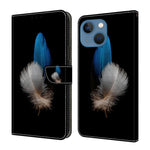 Custodia portafoglio in ecopelle effetto cristallo per iPhone 14
