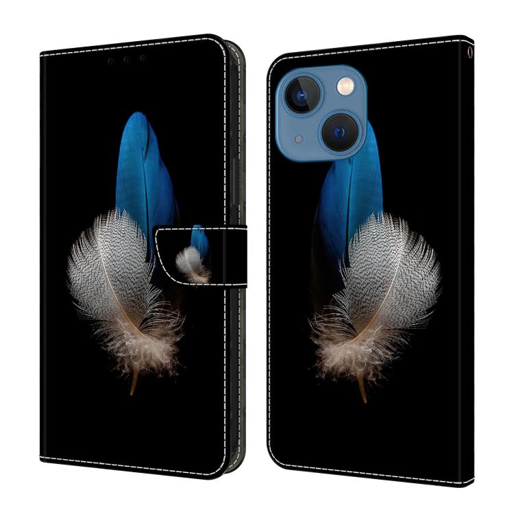Custodia portafoglio in ecopelle effetto cristallo per iPhone 14