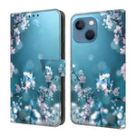 Custodia portafoglio in ecopelle effetto cristallo per iPhone 14