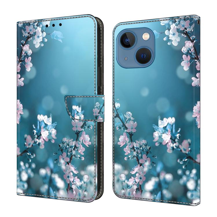 Custodia portafoglio in ecopelle effetto cristallo per iPhone 14