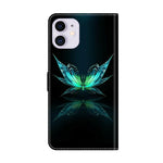 Custodia portafoglio in ecopelle effetto cristallo per iPhone 11