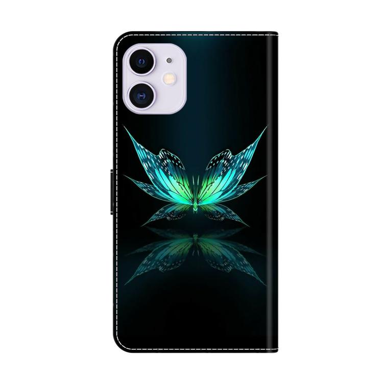 Custodia portafoglio in ecopelle effetto cristallo per iPhone 11