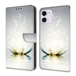 Custodia portafoglio in ecopelle effetto cristallo per iPhone 11
