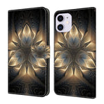 Custodia portafoglio in ecopelle effetto cristallo per iPhone 11