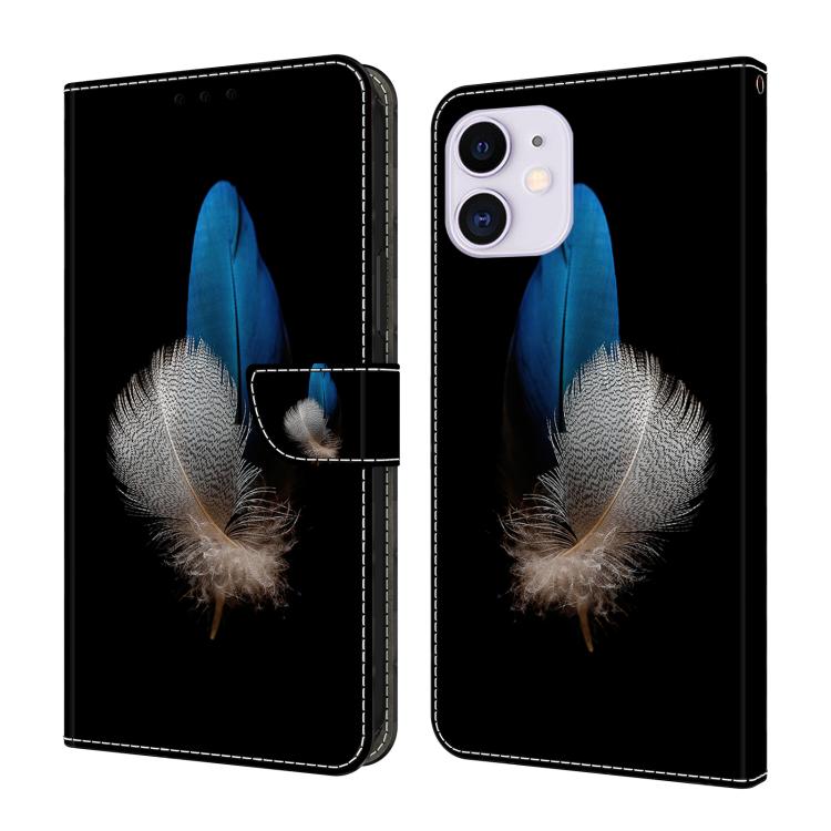 Custodia portafoglio in ecopelle effetto cristallo per iPhone 11