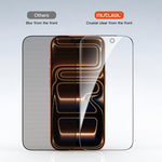 Pellicola protettiva in vetro temperato per camera senza polvere, facile da installare, per la privacy., For iPhone 17 Pro Max, For iPhone 17 Pro, For iPhone 17, For iPhone Air