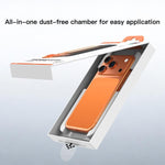 Pellicola protettiva in vetro temperato per camera senza polvere, facile da installare, per la privacy., For iPhone 17 Pro Max, For iPhone 17 Pro, For iPhone 17, For iPhone Air