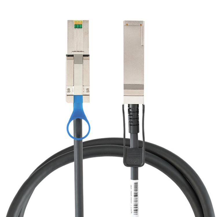 WG205 QSFP+40G to mini SAS 26PSFF-8088DAC High-Speed ??Server Data Cable, 1m