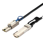 WG205 QSFP+40G to mini SAS 26PSFF-8088DAC High-Speed ??Server Data Cable, 1m