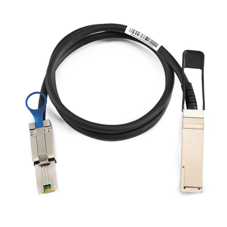WG205 QSFP+40G to mini SAS 26PSFF-8088DAC High-Speed ??Server Data Cable, 1m