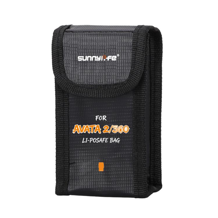 Borsa di sicurezza antideflagrante Sunnylife per batterie DJI Avata 2 / 360, borsa protettiva per batterie Li-Po., For 1pc Battery, For 2pcs Batteries, For 3pcs Batteries