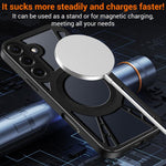 Custodia per telefono MagSafe in metallo cavo con sistema di raffreddamento in silicone., For Samsung Galaxy S26+ 5G, For Samsung Galaxy S26 Ultra 5G, For Samsung Galaxy S26 5G