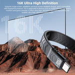 Cavo USB-C 240W 80Gbps Thunderbolt 5 16K 15cm
