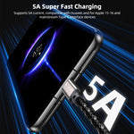 USB5 240W 16K 80Gbps Type-C to Type-C Thunderbolt 4 Full-function Data Cable