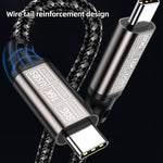 USB5 240W 16K 80Gbps Type-C to Type-C Thunderbolt 4 Full-function Data Cable