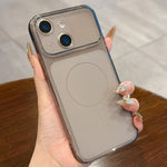 Ampia finestra, foro di precisione, custodia per telefono in TPU traslucido satinato con custodia in TPU traslucido e finitura satinata., For iPhone 15 Plus, For iPhone 15, For iPhone 14 Plus, For iPhone 14