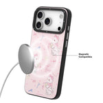 Custodia per telefono magnetica IMD TPU YOUNGKIT con simpatici animali della serie Time., For iPhone 17 Pro Max, For iPhone 17 Pro
