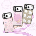 Custodia per telefono magnetica IMD TPU YOUNGKIT con simpatici animali della serie Time., For iPhone 17 Pro Max, For iPhone 17 Pro