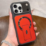 Cover antiurto con copriobiettivo e supporto per iPhone