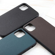 Custodia in vera pelle per iPhone 11 e 12