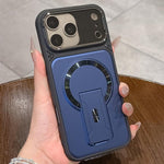 Cover magnetica in TPU con copriobiettivo per iPhone