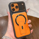 Cover magnetica in TPU con copriobiettivo per iPhone