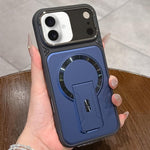 Cover magnetica in TPU con copriobiettivo per iPhone