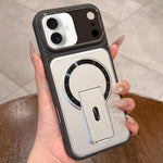 Cover magnetica in TPU con copriobiettivo per iPhone