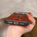 Cover magnetica con copriobiettivo per iPhone 12 Pro e 11