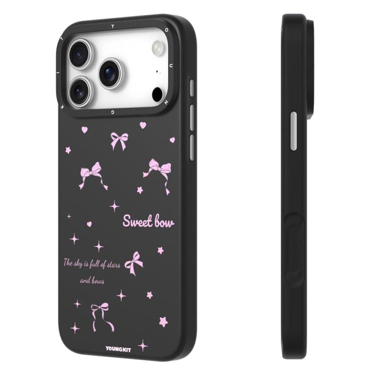 Custodia per telefono magnetica in TPU IMD della serie Sweetheart di YOUNGKIT, For iPhone 17 Pro Max, For iPhone 17 Pro