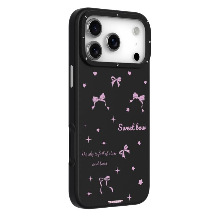 Custodia per telefono magnetica in TPU IMD della serie Sweetheart di YOUNGKIT, For iPhone 17 Pro Max, For iPhone 17 Pro