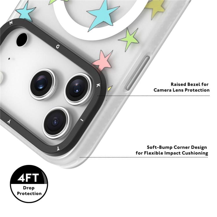 Custodia per telefono magnetica in TPU IMD della serie Sweetheart di YOUNGKIT, For iPhone 17 Pro Max, For iPhone 17 Pro