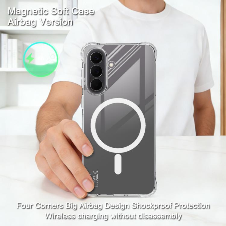 Custodia per telefono Imak in TPU antiurto con airbag magnetico., For Samsung Galaxy A57 5G, For Samsung Galaxy A37 5G, For Galaxy A56 5G, For Galaxy A26 5G, For Galaxy A36 5G