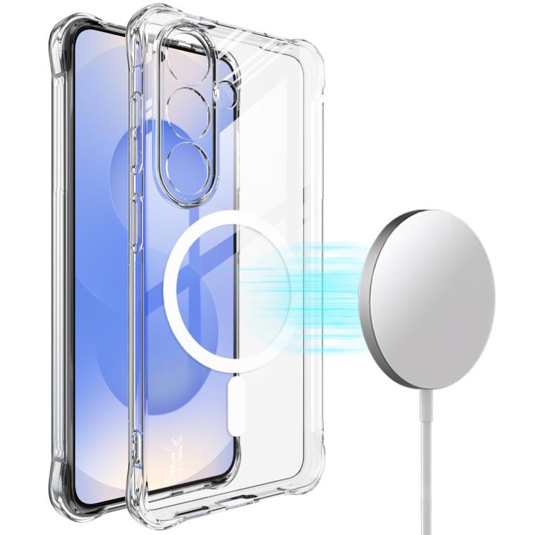 Custodia per telefono Imak in TPU antiurto con airbag magnetico., For Samsung Galaxy S26+ 5G, For Samsung Galaxy S26 Ultra 5G, For Samsung Galaxy S26 5G