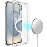 Custodia per telefono Imak in TPU antiurto con airbag magnetico., For Samsung Galaxy S26+ 5G, For Samsung Galaxy S26 Ultra 5G, For Samsung Galaxy S26 5G