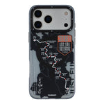 Custodia ibrida magnetica in TPU e PC della serie Highway Trajectory di YOUNGKIT, For iPhone 17 Pro Max, For iPhone 17 Pro