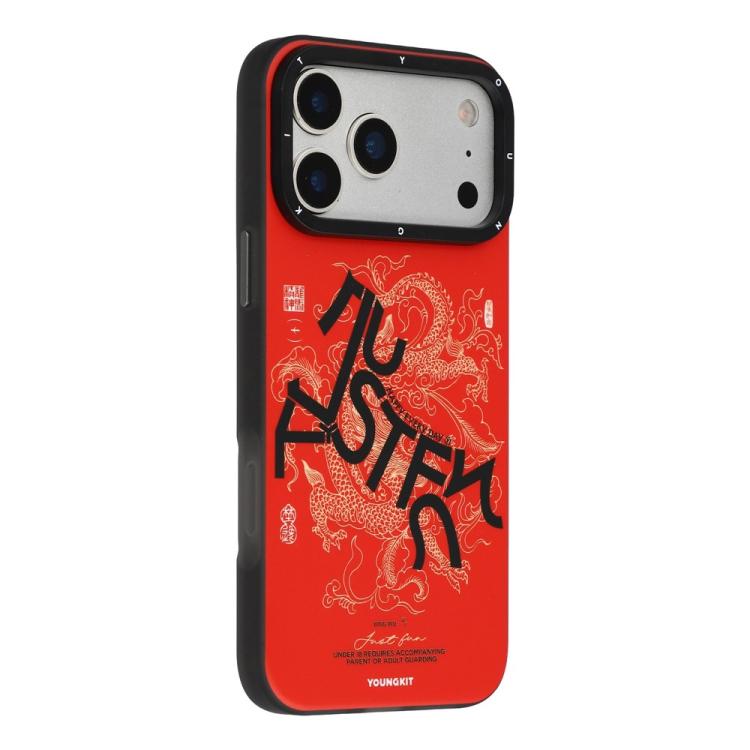 Custodia ibrida magnetica in TPU e PC della serie YOUNGKIT Loong Horse Spirit., For iPhone 17 Pro Max, For iPhone 17 Pro