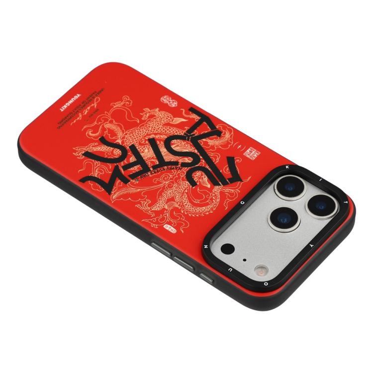 Custodia ibrida magnetica in TPU e PC della serie YOUNGKIT Loong Horse Spirit., For iPhone 17 Pro Max, For iPhone 17 Pro