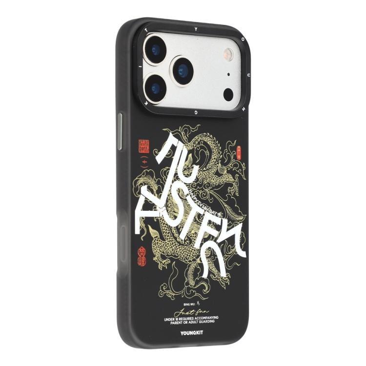 Custodia ibrida magnetica in TPU e PC della serie YOUNGKIT Loong Horse Spirit., For iPhone 17 Pro Max, For iPhone 17 Pro