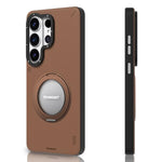 Custodia magnetica per telefono YOUNGKIT Technology Skin Series con supporto girevole., For Samsung Galaxy S26 Ultra 5G