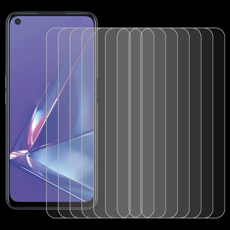 10 pellicole in vetro temperato da 0,26 mm 9H 2,5D, For OPPO A73 5G (10 PCS), For OPPO A93 (10 PCS), For OPPO Realme 7 (10 PCS), For OPPO Realme 7i (10 PCS), For OPPO Realme C2 / C2s / C2 2020 (10 PCS), For OPPO Realme C17 (10 PCS)                     ...